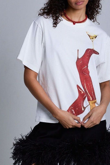 Martini Short Sleeve Graphic Tee