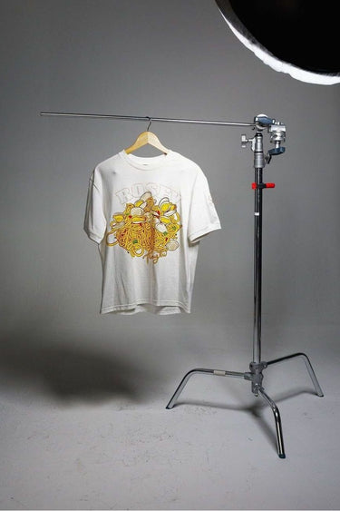Spaghetti Graphic Ringer Tee
