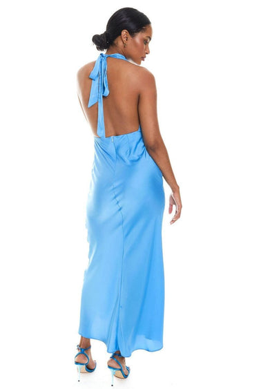 Custom Plunging Neckline Dress