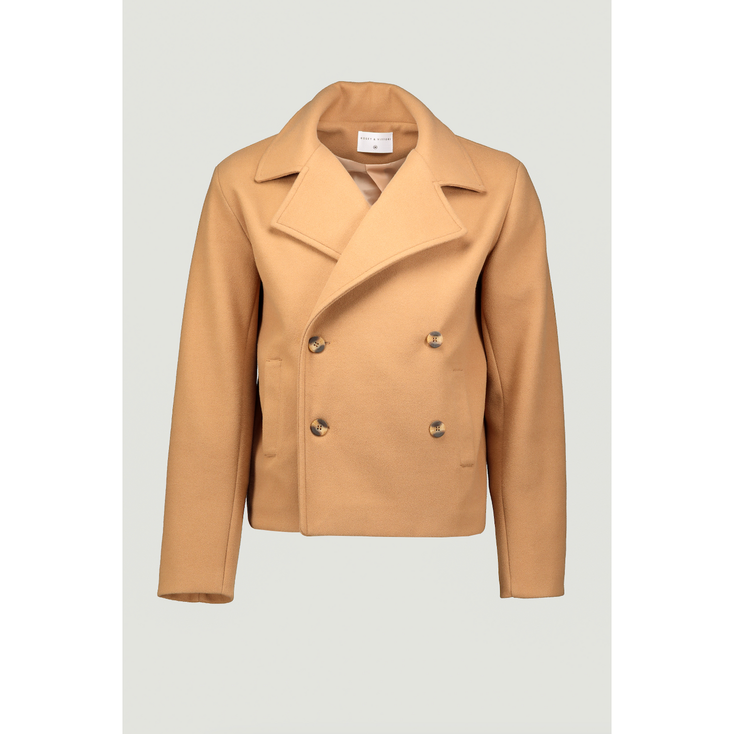 Melton Jacket in Camel