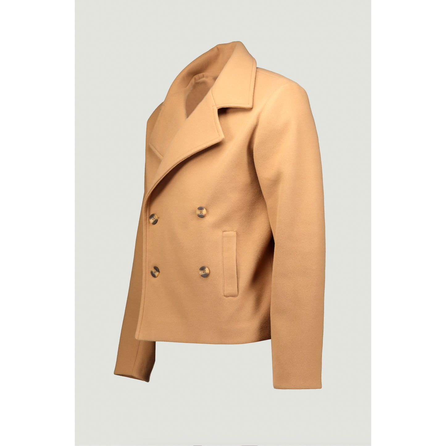 Melton Jacket in Camel