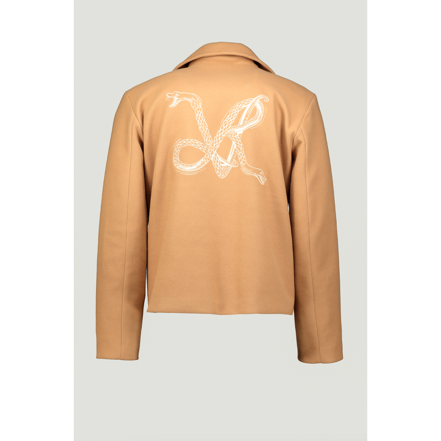 Melton Jacket in Camel