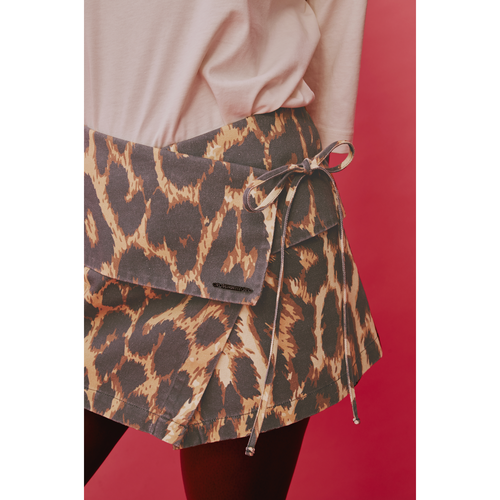 Mini Skirt Leopard Wrap Skirt 5t Leopard Wrap Skirt Animal Print