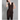 Chocolate Pinstripe Assymetrical Waistcoat