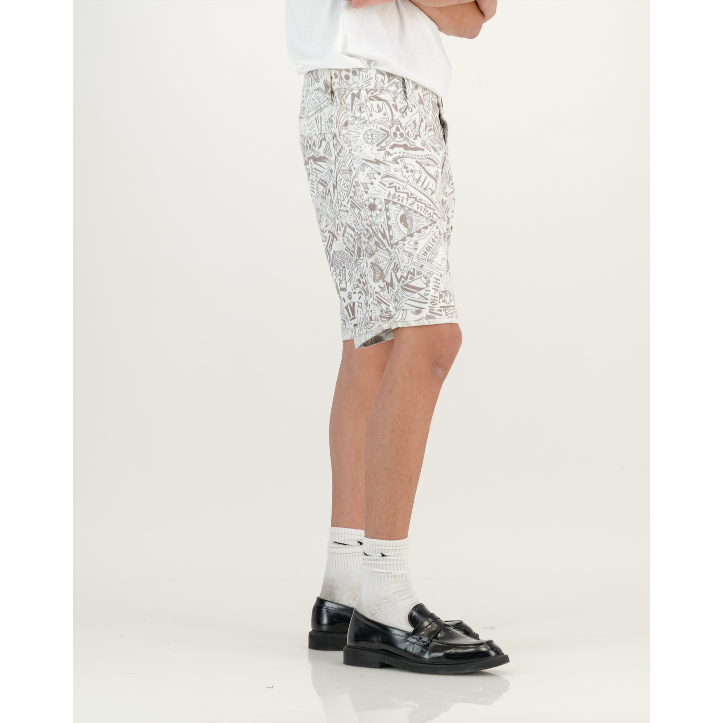 Mens Doodle Shorts