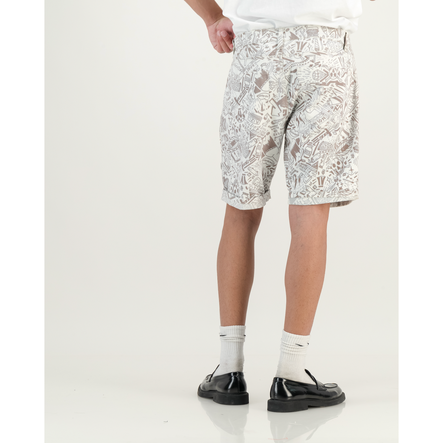 Mens Doodle Shorts