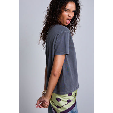 Extra Dirty Grey Vintage Wash Graphic Tee