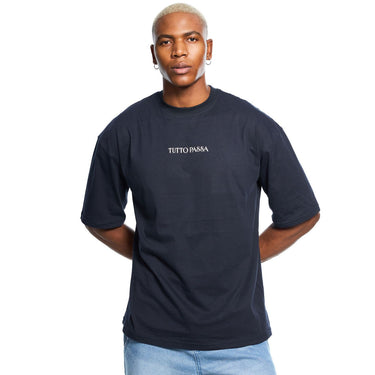 Navy Famiglia Graphic Tee
