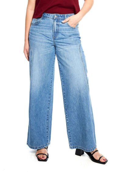 Side Seam Detail Denim Jean