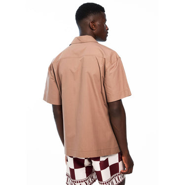 Mocha Drop Shoulder Shirt