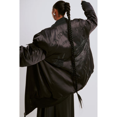 Dolce Satin Bomber Jacket