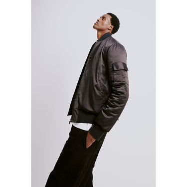 Dolce Satin Bomber Jacket