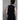 Navy Pinstripe Asymmetrical Waistcoat