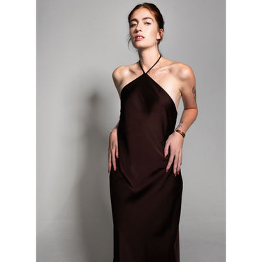 Custom Maxi Bella Feather Dress