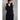 Navy Pinstripe Asymmetrical Waistcoat