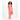 Plisse Open Back Dress - Pink, Red & Orange Swirl