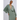 Long Sleeve Satin Formal Dress in Sage