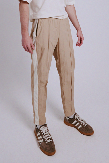 Taslon Pin Tuck Pants