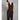 Chocolate Pinstripe Assymetrical Waistcoat